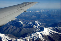 The Alps view, Flight to Como