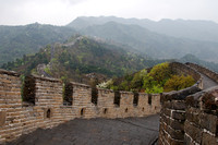 Rainy day, MutianYu Great Wall