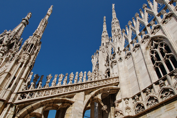 Views from Milan Cathedral (Duomo di Milano)